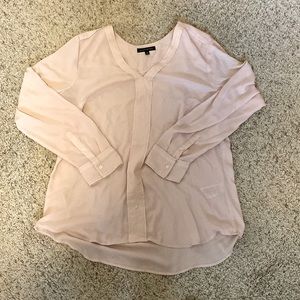Light pink Banana Republic blouse